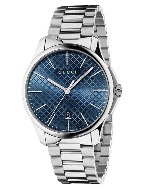 gucci silver tone watch|stainless steel silver gucci watch.